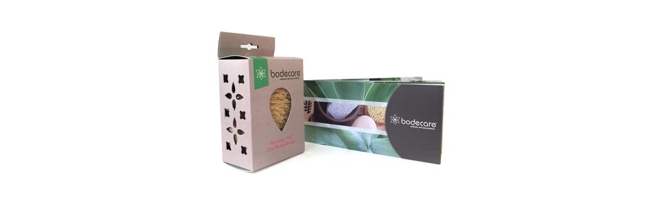 Bodecare packaging and brochure design